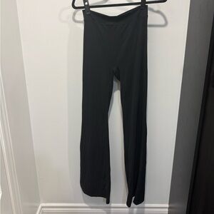Spandex Flare Pant with Ruched Backside
